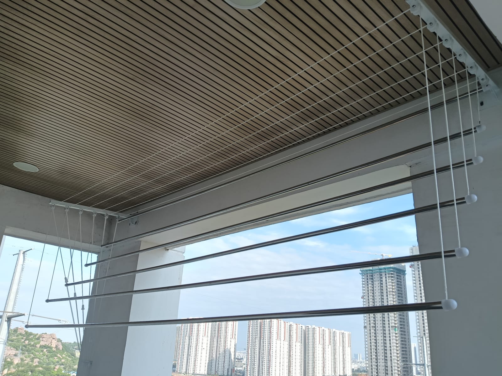Cloth Hangers installation