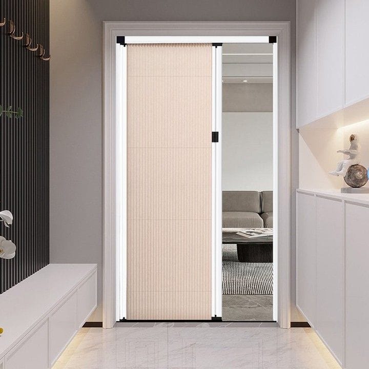 Honeycomb partition door installation